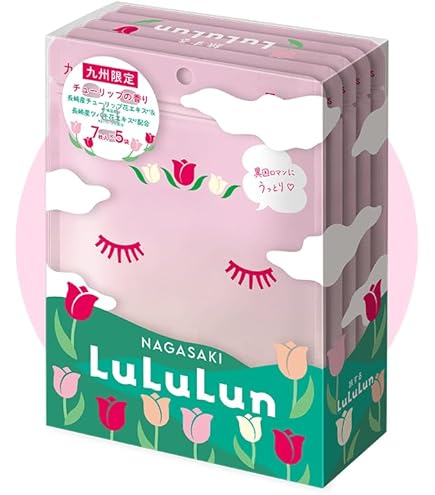 Lululun 東北ルルルン さくらんぼの香り フェイスマスク 7枚×5袋